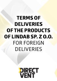 Terms of Deliveries of the Products of Lindab Sp. z o.o. for Foreign Deliveries