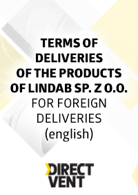 Terms of Deliveries of the Products of Lindab Sp. z o.o. for Foreign Deliveries (english)